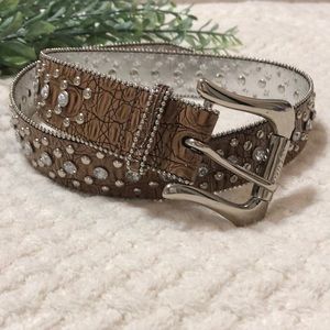 Rhinestone Guess Belt